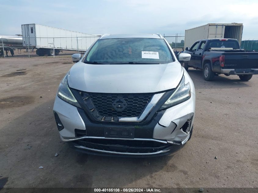 2020 Nissan Murano Platinum Intelligent Awd VIN: 5N1AZ2DS9LN114325 Lot: 40185108