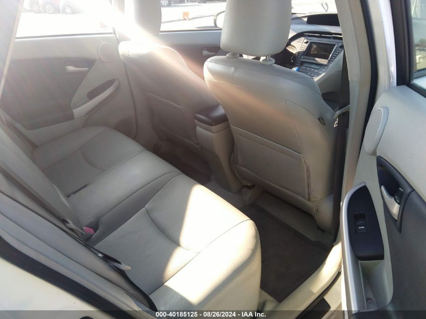 2011 Toyota Prius Four VIN: JTDKN3DU0B5314164 Lot: 40185125