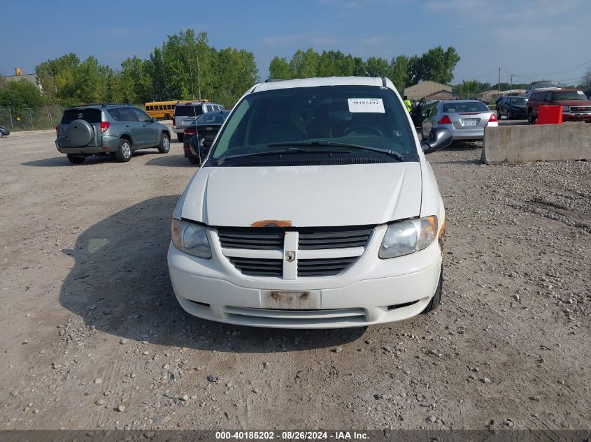 2005 Dodge Grand Caravan Se VIN: 1D4GP24R95B180754 Lot: 40185202