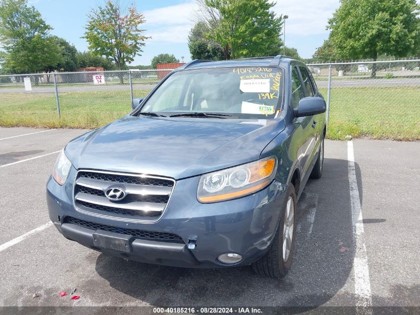 2008 Hyundai Santa Fe Limited/Se VIN: 5NMSH73E28H719635 Lot: 40185216