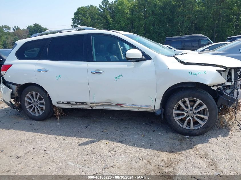 2015 Nissan Pathfinder Sl VIN: 5N1AR2MM5FC621398 Lot: 40185220