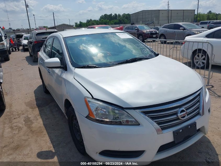 2014 Nissan Sentra Sv VIN: 3N1AB7AP1EL614877 Lot: 40185294