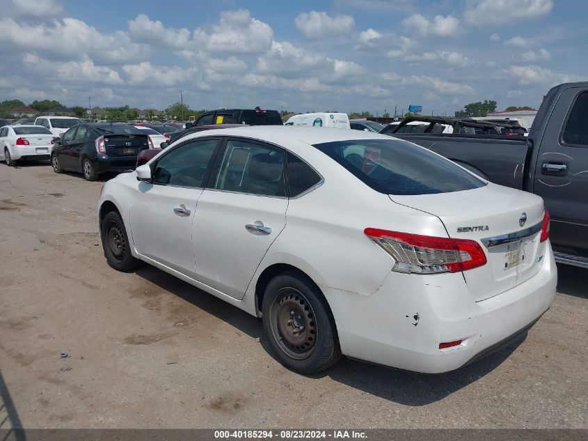 2014 Nissan Sentra Sv VIN: 3N1AB7AP1EL614877 Lot: 40185294