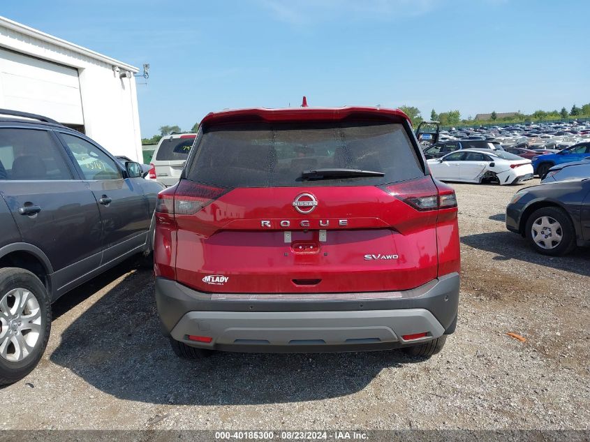 2023 Nissan Rogue Sv Intelligent Awd VIN: 5N1BT3BB4PC798278 Lot: 40185300