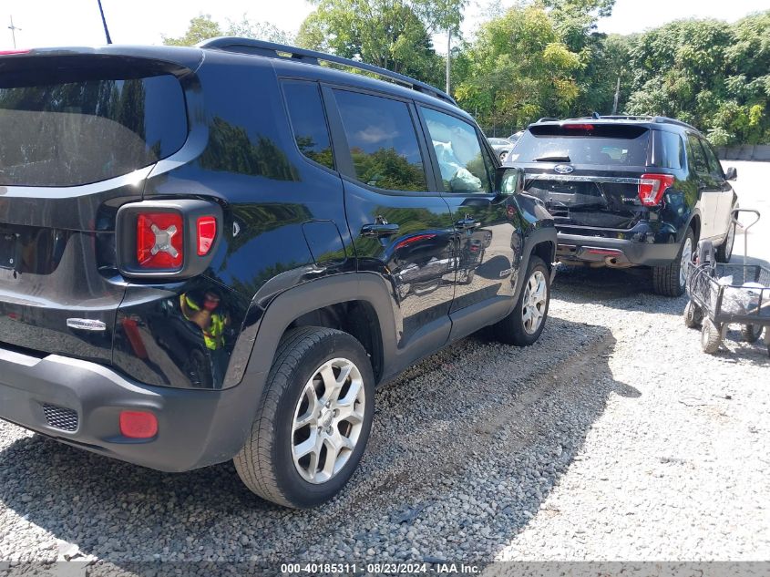 2018 Jeep Renegade Latitude 4X4 VIN: ZACCJBBB5JPH64524 Lot: 40185311