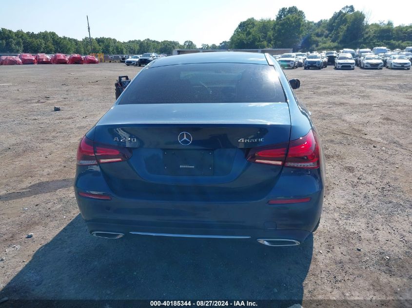 W1K3G4FB4MJ285428 2021 Mercedes-Benz A 220 4Matic