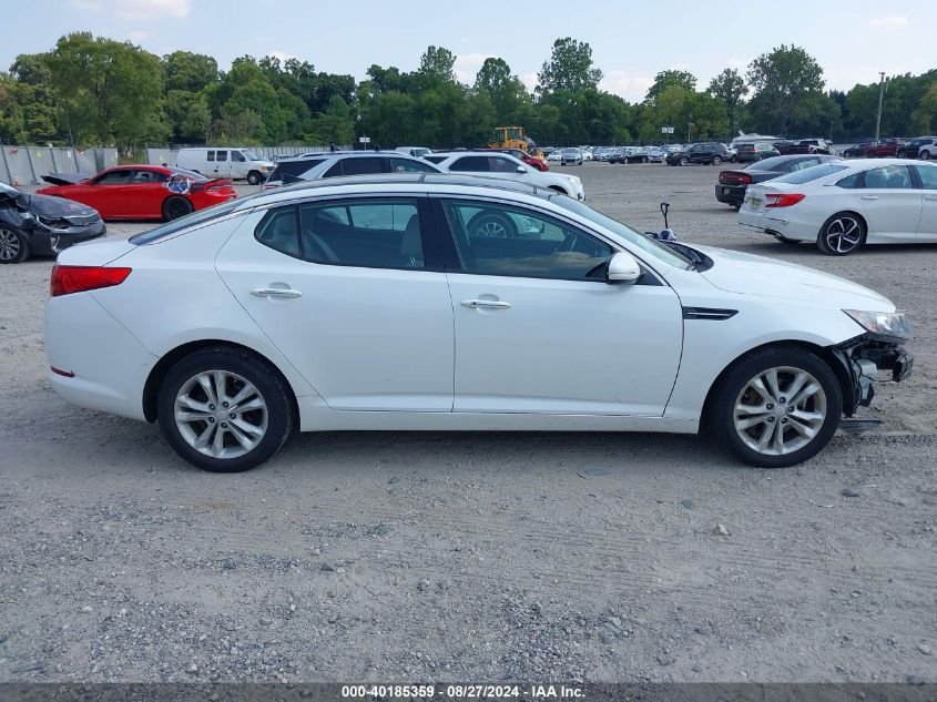 2013 Kia Optima Ex VIN: 5XXGN4A70DG100140 Lot: 40185359