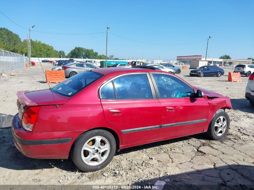 2005 Hyundai Elantra Gls/Gt VIN: KMHDN46D15U138629 Lot: 40185370