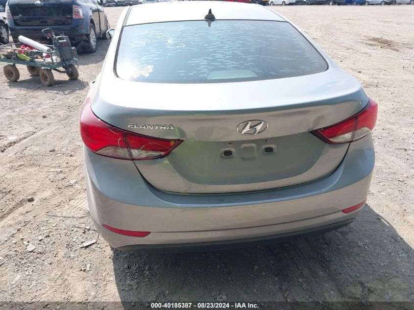 2016 Hyundai Elantra Se VIN: KMHDH4AE5GU544763 Lot: 40185387