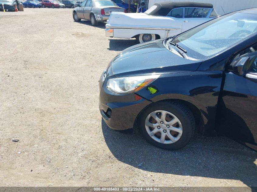 2012 Hyundai Accent Gs VIN: KMHCT5AE5CU001536 Lot: 40185403