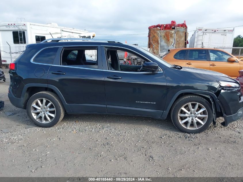 2014 Jeep Cherokee Limited VIN: 1C4PJLDB1EW113307 Lot: 40185440