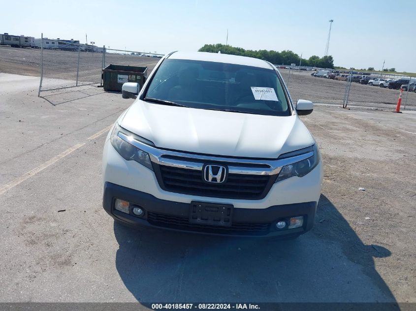 2018 Honda Ridgeline Rtl-T VIN: 5FPYK3F65JB002296 Lot: 40185457