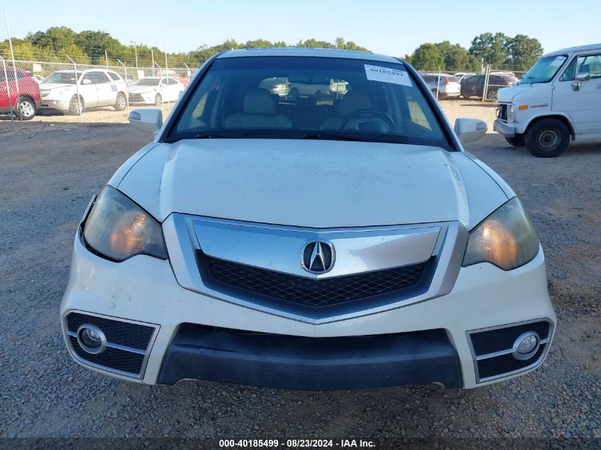 2010 Acura Rdx VIN: 5J8TB1H29AA001096 Lot: 40185499