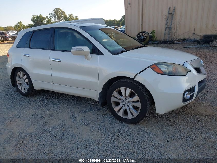 2010 Acura Rdx VIN: 5J8TB1H29AA001096 Lot: 40185499