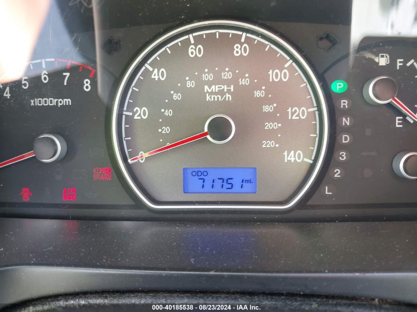 2007 Hyundai Elantra Gls/Limited/Se VIN: KMHDU46D57U136646 Lot: 40185538