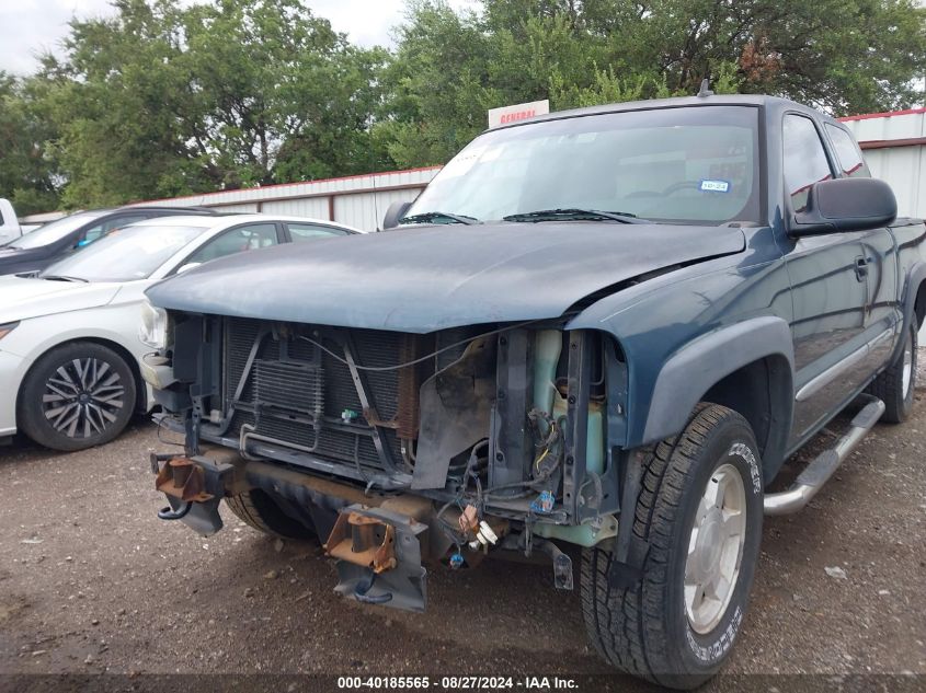 2006 GMC Sierra 1500 Sle2 VIN: 1GTEK19T06Z189742 Lot: 40185565