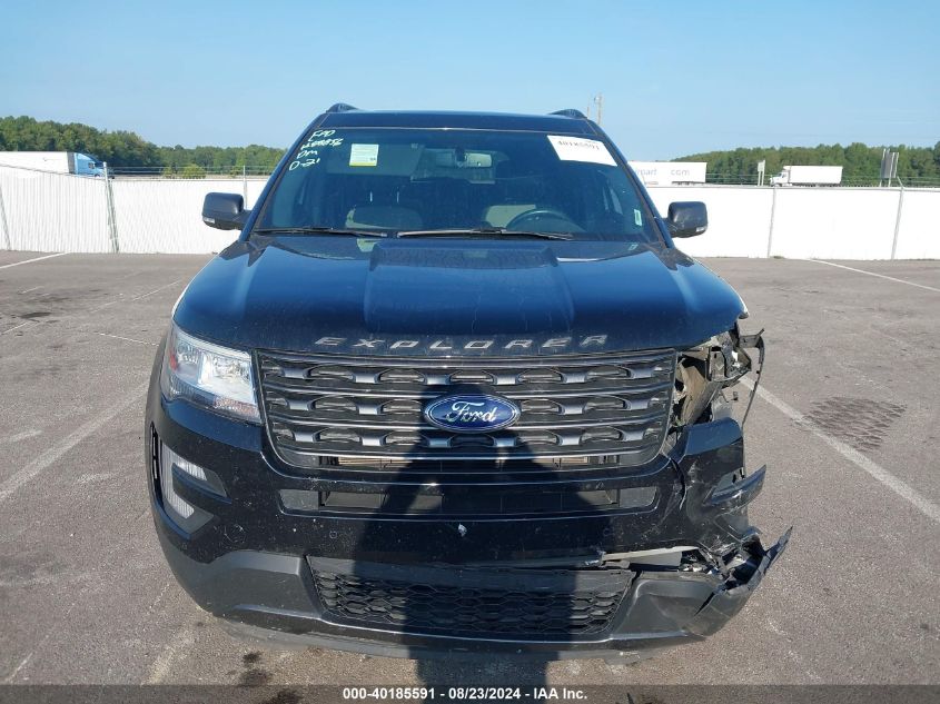 2017 Ford Explorer Xlt VIN: 1FM5K8D8XHGE20412 Lot: 40185591