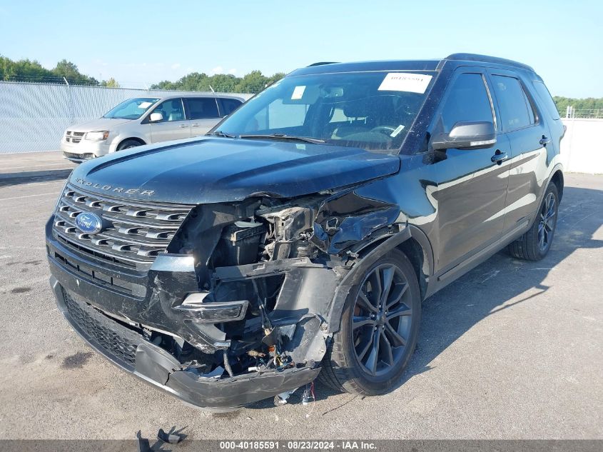 2017 Ford Explorer Xlt VIN: 1FM5K8D8XHGE20412 Lot: 40185591