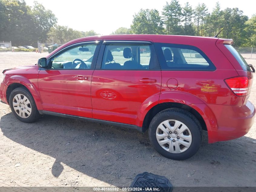 2013 Dodge Journey American Value Pkg VIN: 3C4PDCAB0DT685257 Lot: 40185592