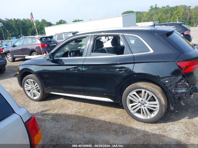 2018 Audi Q5 2.0T Premium/2.0T Tech Premium VIN: WA1BNAFY7J2245892 Lot: 40185600