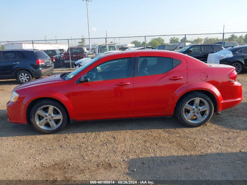 1C3CDZAB9EN151181 2014 Dodge Avenger Se