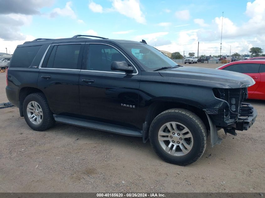 2016 Chevrolet Tahoe Lt VIN: 1GNSCBKC8GR144878 Lot: 40185620