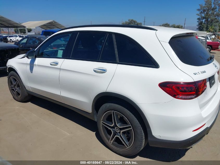 2021 Mercedes-Benz Glc 300 Suv VIN: W1N0G8DB4MV320509 Lot: 40185647