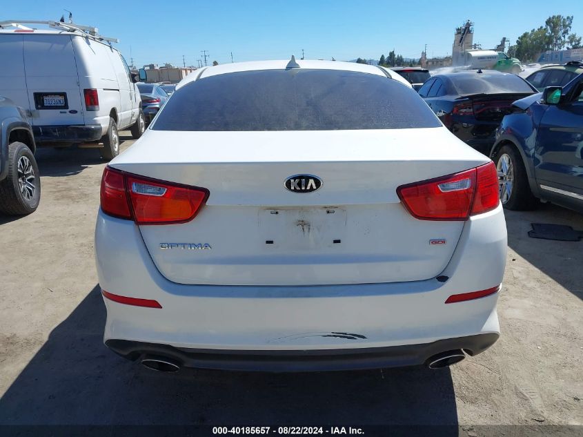 2015 Kia Optima Lx VIN: KNAGM4A73F5614541 Lot: 40185657