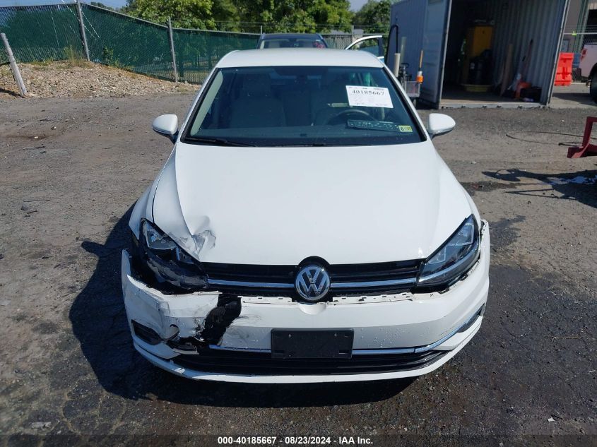 2019 Volkswagen Golf 1.4T S/1.4T Se VIN: 3VWW57AU6KM031675 Lot: 40185667