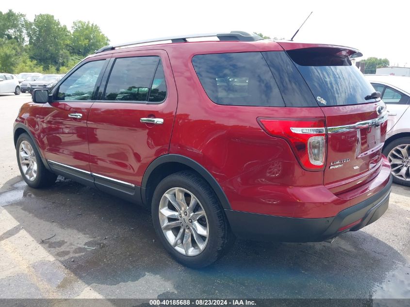 2014 Ford Explorer Limited VIN: 1FM5K8F82EGB36278 Lot: 40185688