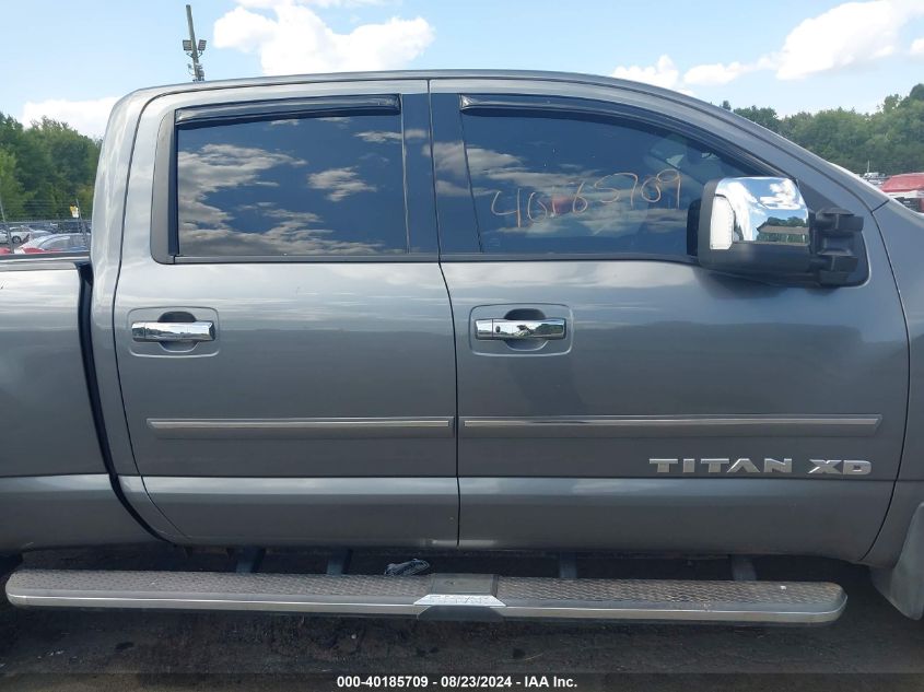 2017 Nissan Titan Xd Sl Diesel VIN: 1N6BA1F45HN521345 Lot: 40185709