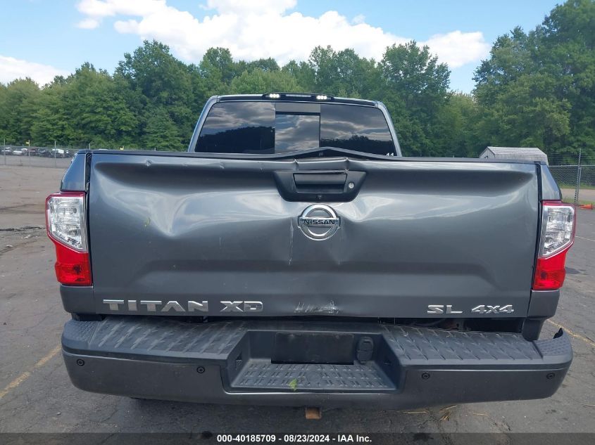 2017 Nissan Titan Xd Sl Diesel VIN: 1N6BA1F45HN521345 Lot: 40185709