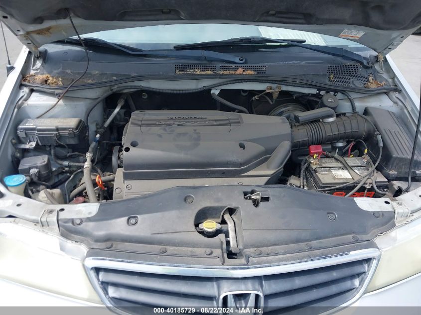 2002 Honda Odyssey Lx VIN: 2HKRL18572H522344 Lot: 40185729