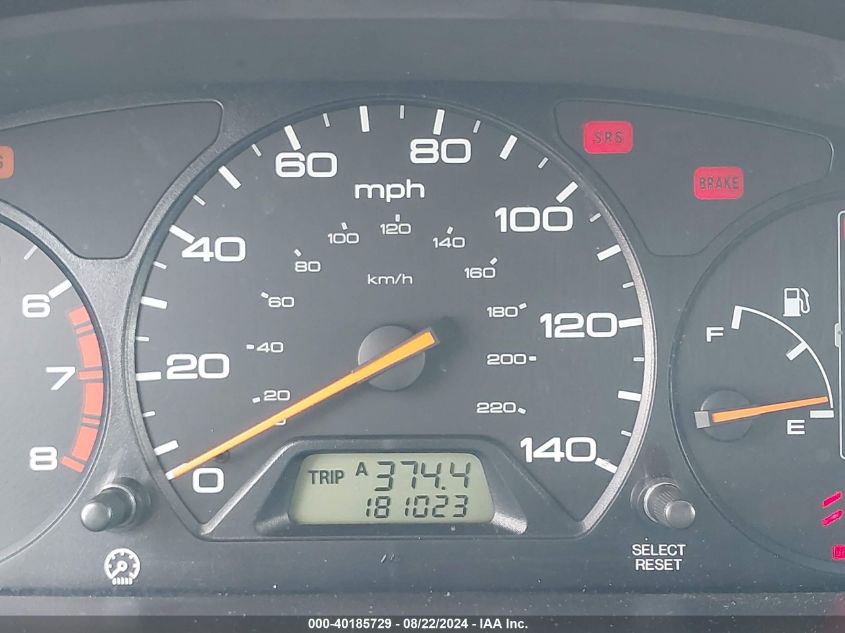 2002 Honda Odyssey Lx VIN: 2HKRL18572H522344 Lot: 40185729