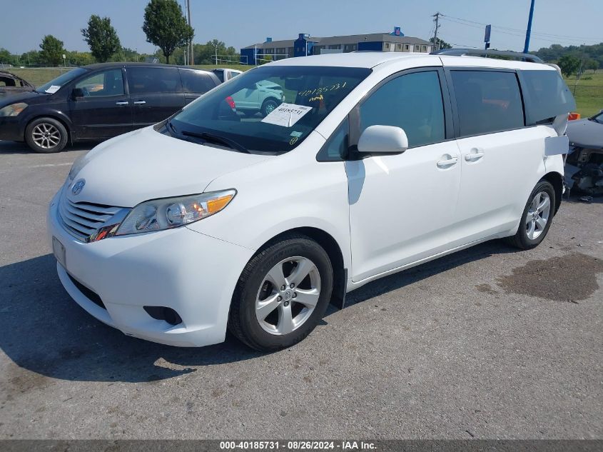 VIN 5TDKZ3DC5HS795074 2017 Toyota Sienna, Le 8 Pass... no.2