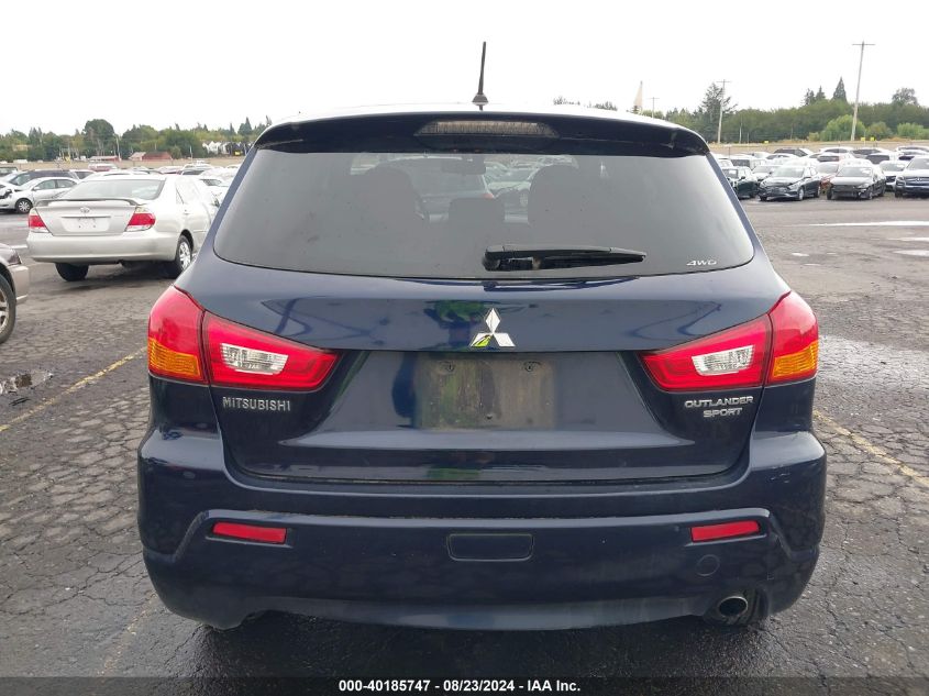 JA4AR4AU2BZ021010 2011 Mitsubishi Outlander Sport Se