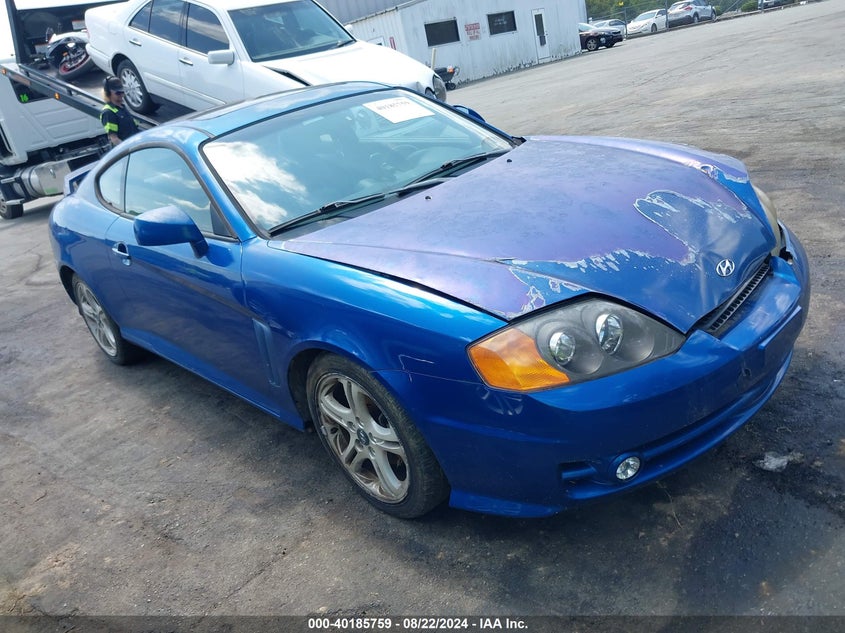 2004 Hyundai Tiburon Gt V6/Gt V6 Special Edition VIN: KMHHN65F54U111013 Lot: 40185759
