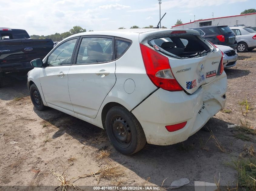 2012 Hyundai Accent Gs VIN: KMHCT5AE3CU002264 Lot: 40185771