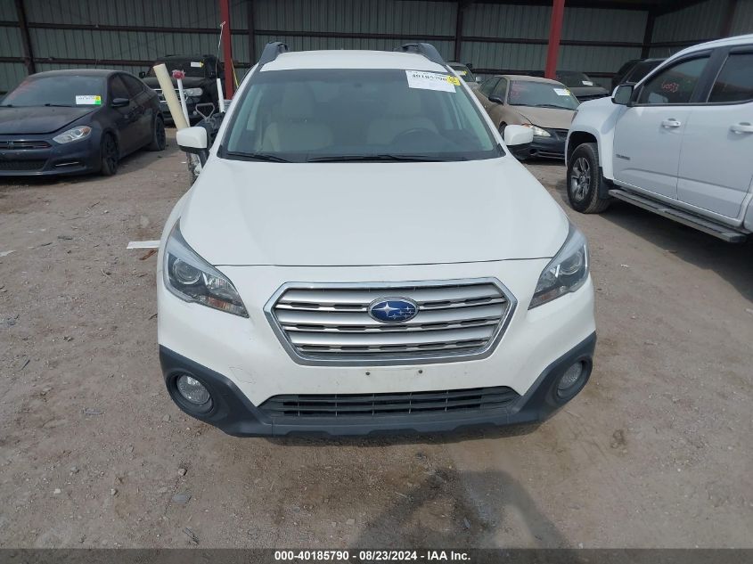 2017 Subaru Outback 2.5I Premium VIN: 4S4BSACC3H3261627 Lot: 40185790