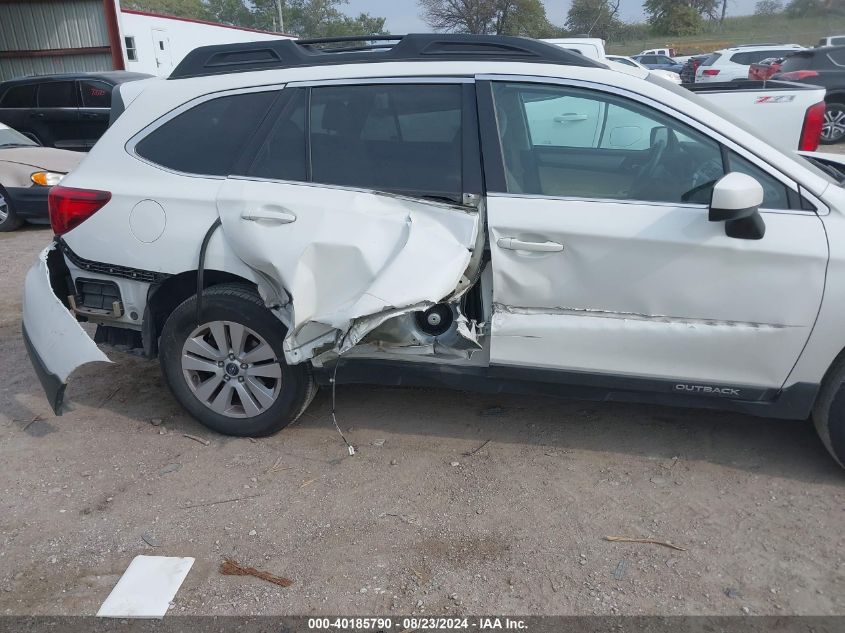 2017 Subaru Outback 2.5I Premium VIN: 4S4BSACC3H3261627 Lot: 40185790