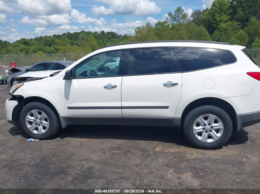 2012 Chevrolet Traverse Ls VIN: 1GNKREED1CJ404972 Lot: 40185797