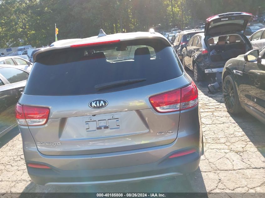 2016 KIA SORENTO EX - 5XYPH4A55GG172120