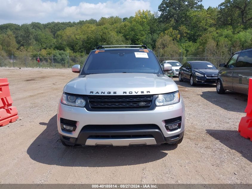 2017 Land Rover Range Rover Sport 3.0L V6 Supercharged Hse VIN: SALWR2FV2HA669416 Lot: 40185814