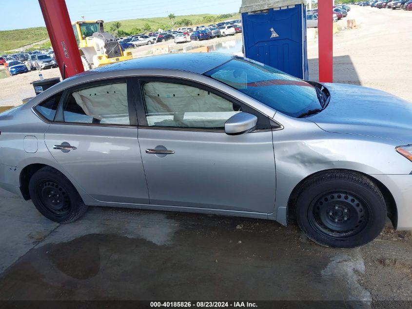 2015 Nissan Sentra S VIN: 3N1AB7APXFY366844 Lot: 40185826