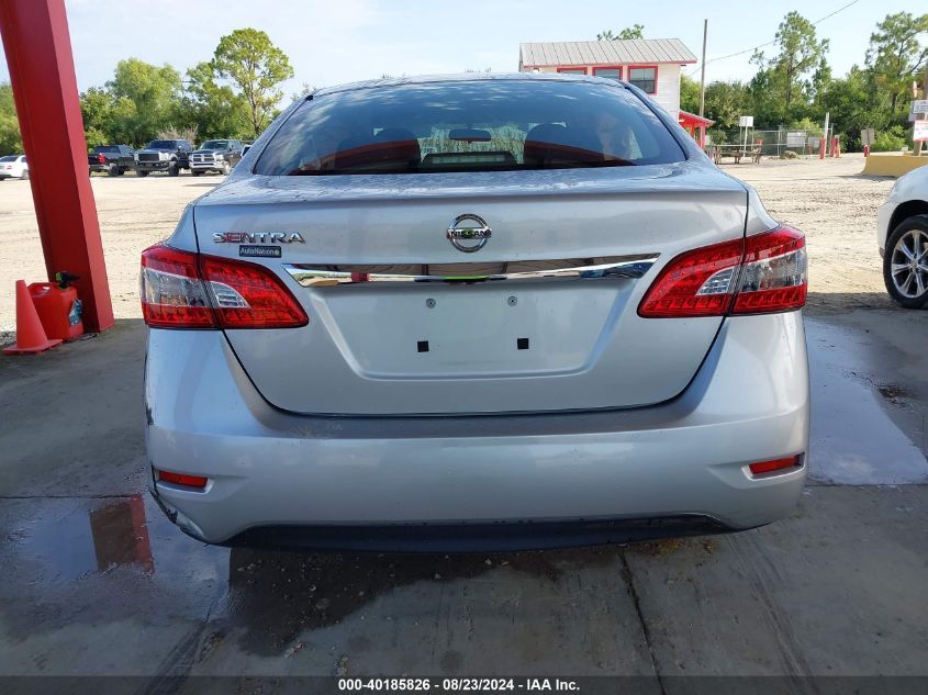 2015 Nissan Sentra S VIN: 3N1AB7APXFY366844 Lot: 40185826