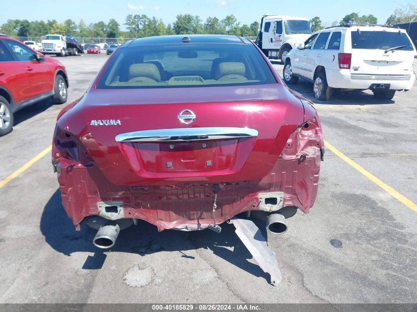 2012 Nissan Maxima 3.5 Sv VIN: 1N4AA5AP6CC831506 Lot: 40185829