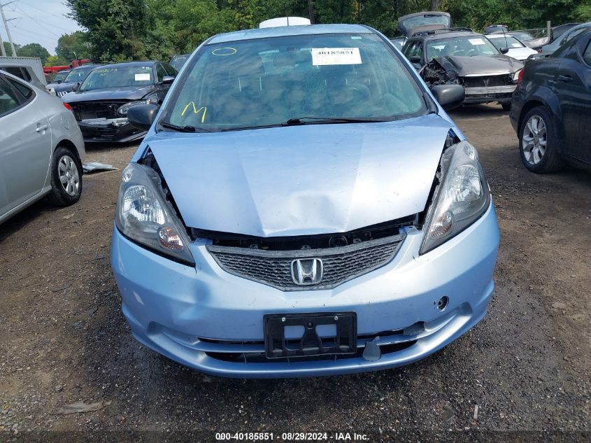 2010 Honda Fit VIN: JHMGE8H25AC036690 Lot: 40185851