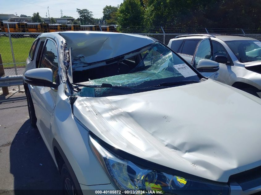 2019 TOYOTA HIGHLANDER LE/LE PLUS - 5TDZZRFHXKS369009