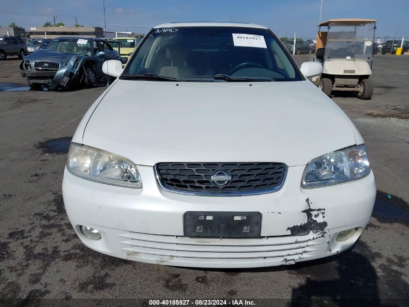 2001 Nissan Sentra Se VIN: 3N1BB51D51L106369 Lot: 40185927