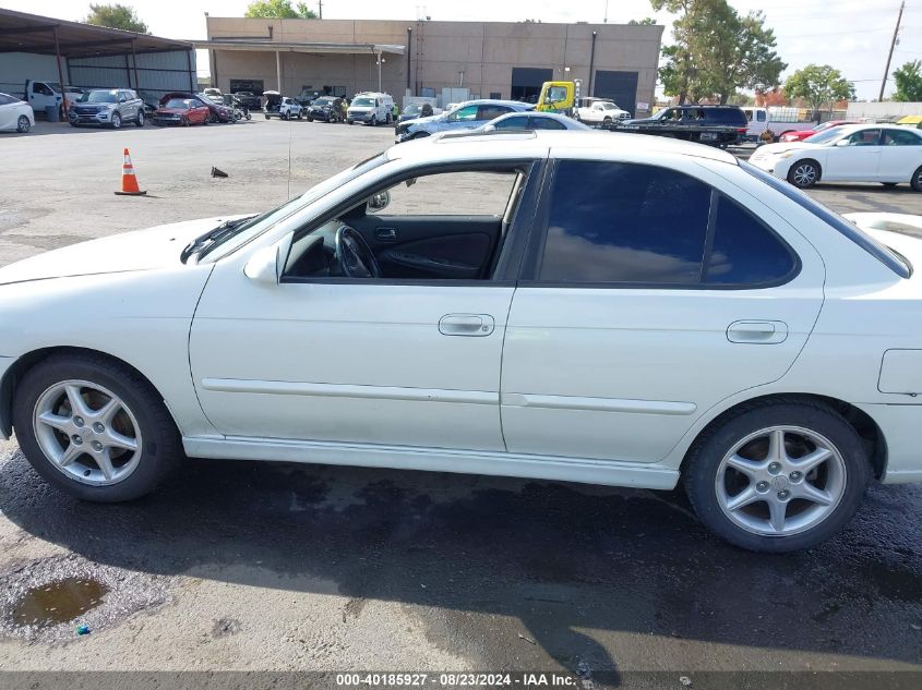 2001 Nissan Sentra Se VIN: 3N1BB51D51L106369 Lot: 40185927